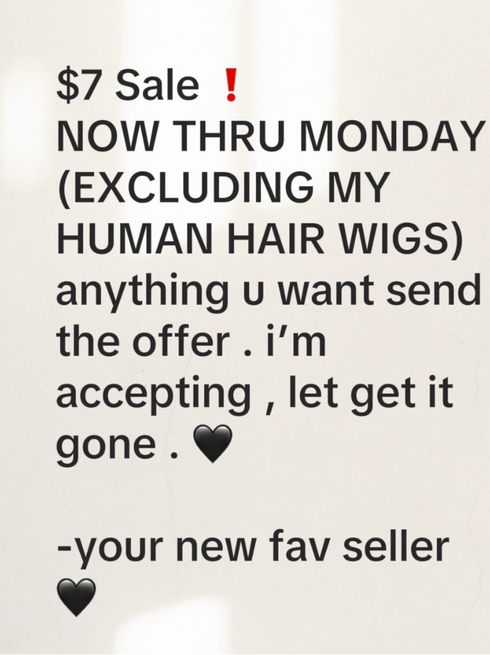 Labor Day Weekend Sale